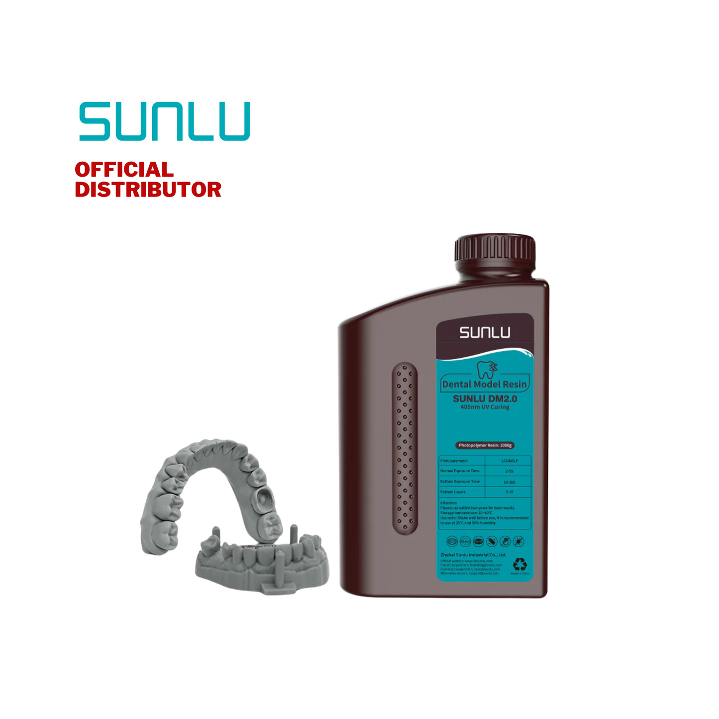 Sunlu DM Dental Restoration Model Resin