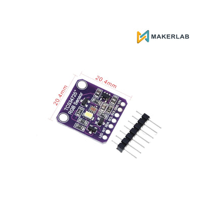 TCS34725 RGB Color Sensor Purple