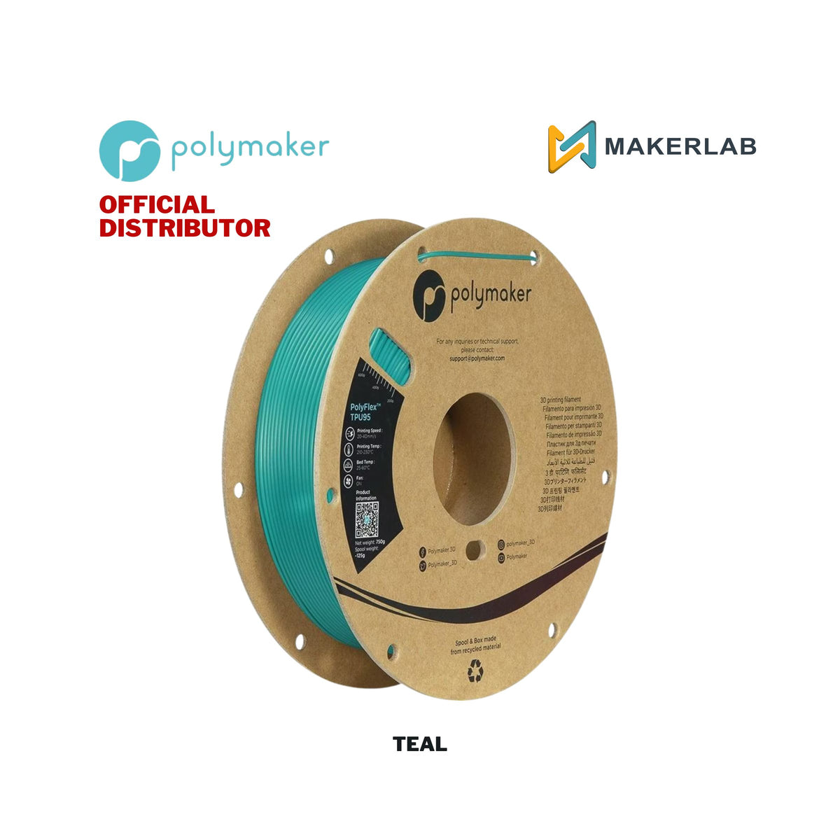 Polymaker PolyFlex TPU95 Filament