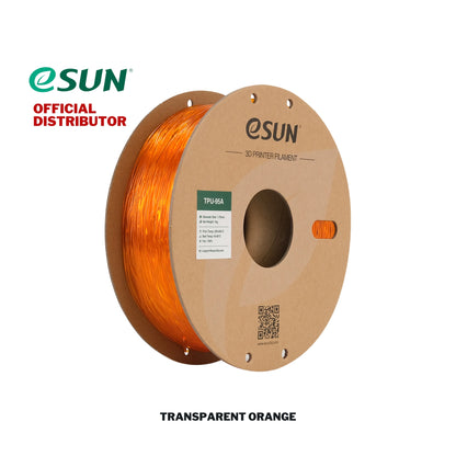 eSUN TPU 95A Transparent / Translucent 3D Printer Filament 1.75mm 1KG