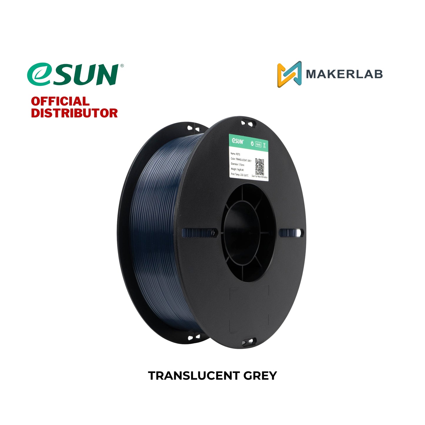 eSUN PETG 3D Printer Filament 1.75mm 1KG