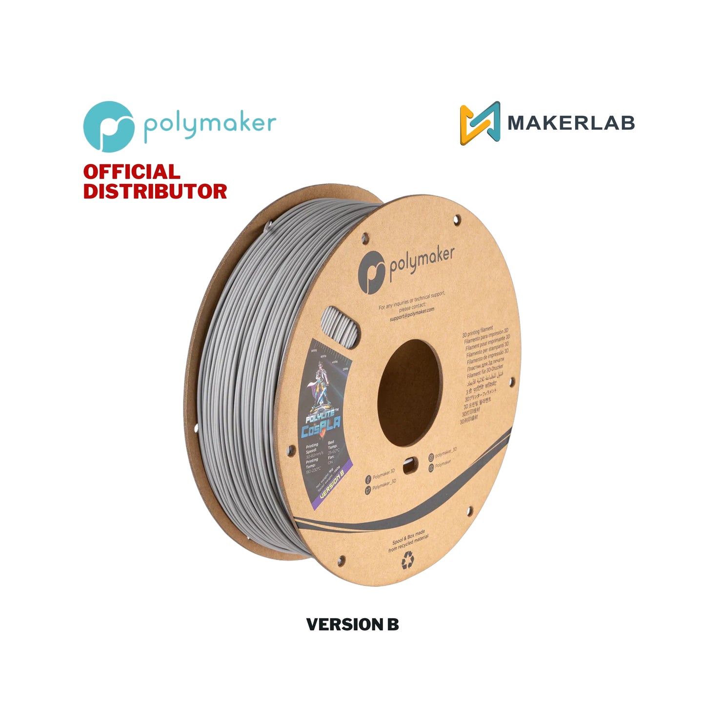 Polymaker PolyLite CosPLA Filament