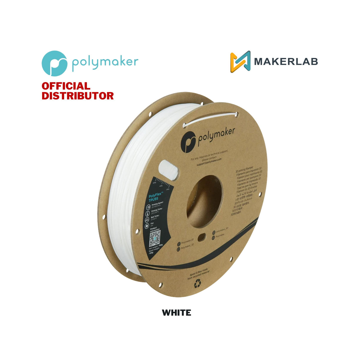 Polymaker PolyFlex TPU95 Filament