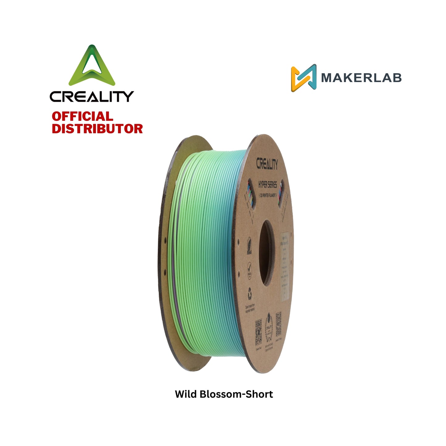 Creality Hyper PLA Rainbow Gradient Filament