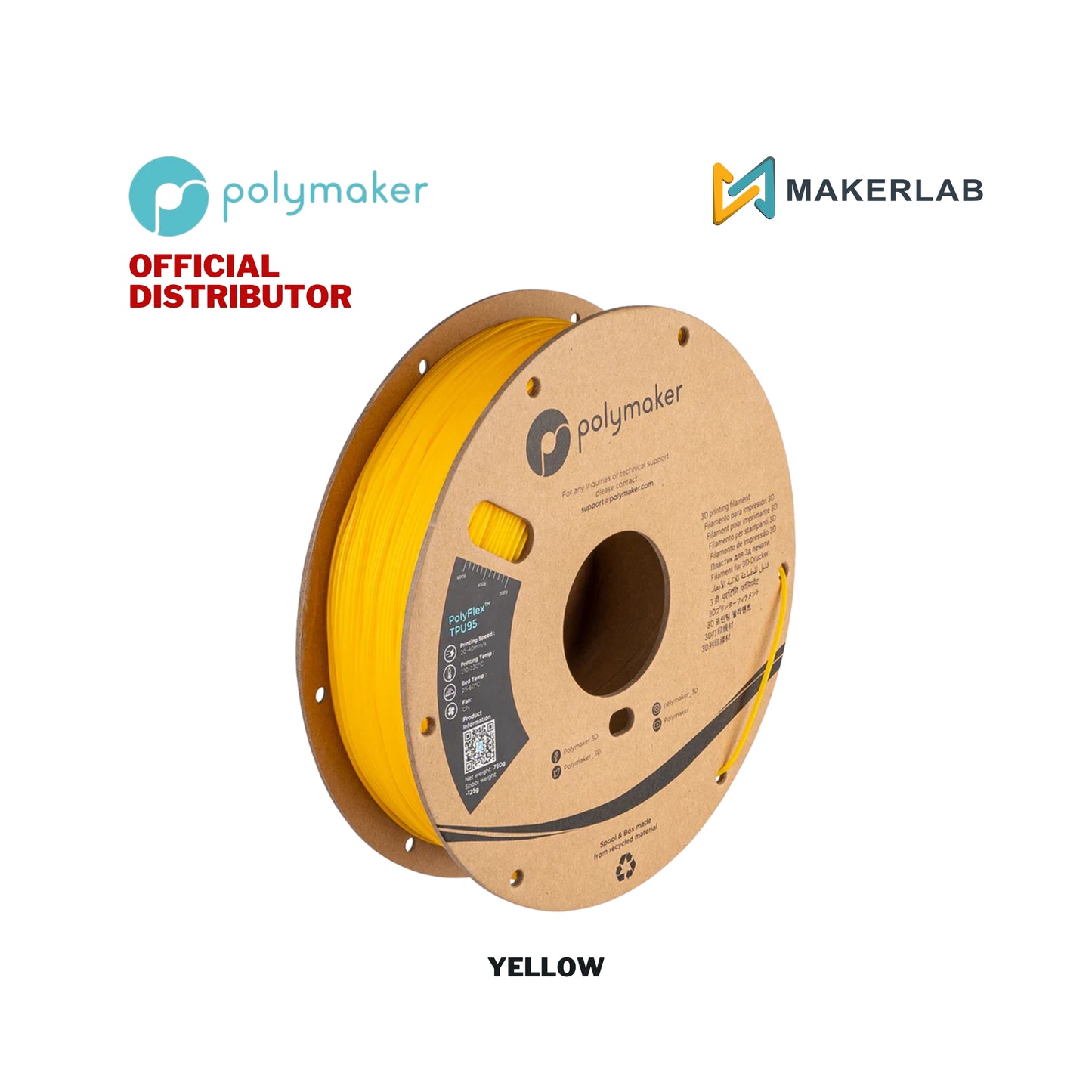 Polymaker PolyFlex TPU95 Filament