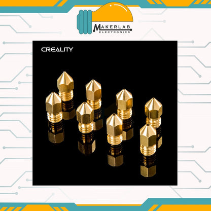 Creality Nozzle for Ender-3 CR Series | MK8 Brass Hardened Stainless Steel Titanium 3D Printer