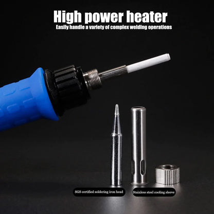 Yihua 947-VII 60W Soldering Iron Blue
