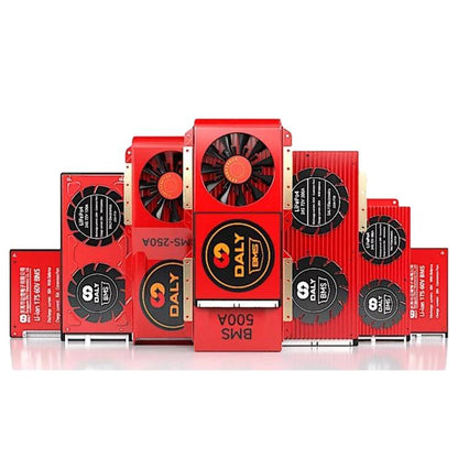 Solar DALY BMS 4S 12V | 8S 24V | 16S 48V Lifepo4 Battery Protection Board with Balance Leads Wires