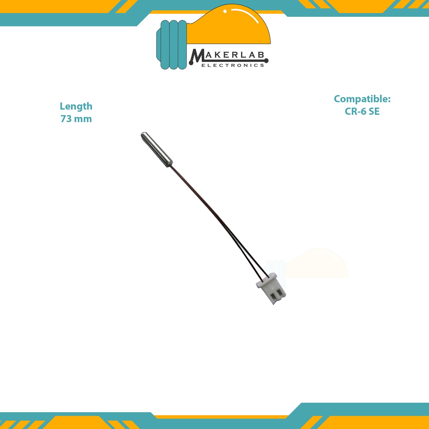 Creality Thermistor | FLSUN SR Thermistor |  BigTreetech Biqu B1 Thermistor for 3D Printers (Copy)