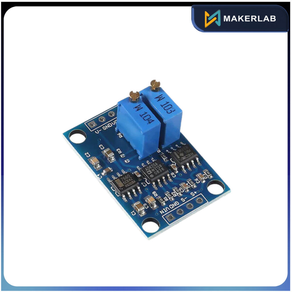 AD620 Amplifier Signal Microvolt / Millivolt Voltage Module