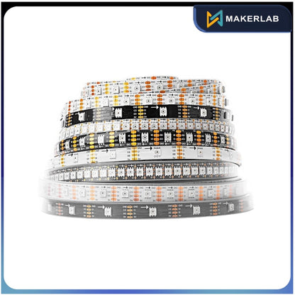 5V SK9822 Neopixel Programmable RGB LED Strip 60 / 144 LEDs/M IP65 IP67 4 wires