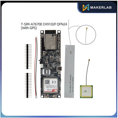 LILYGO® T-A7670E/G/SA R2 | Q334 Development Board