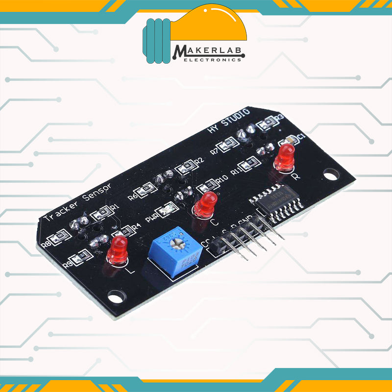 3 Channel Line Tracking Sensor Module for Arduino Raspberry Pi
