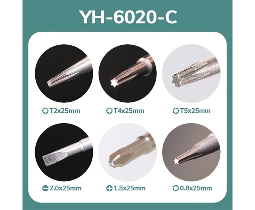 Yihua Precision Screwdriver Set YH 6020